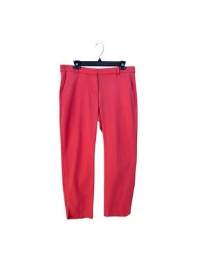 J. Crew Women's Poppy Cotton Blend Slit Hem Chinos Size 8